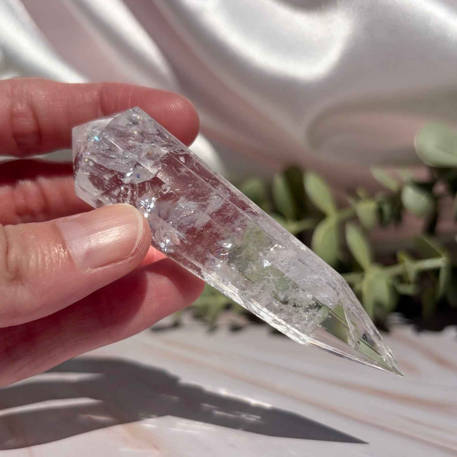 Clear Quartz Rainbow Vogels