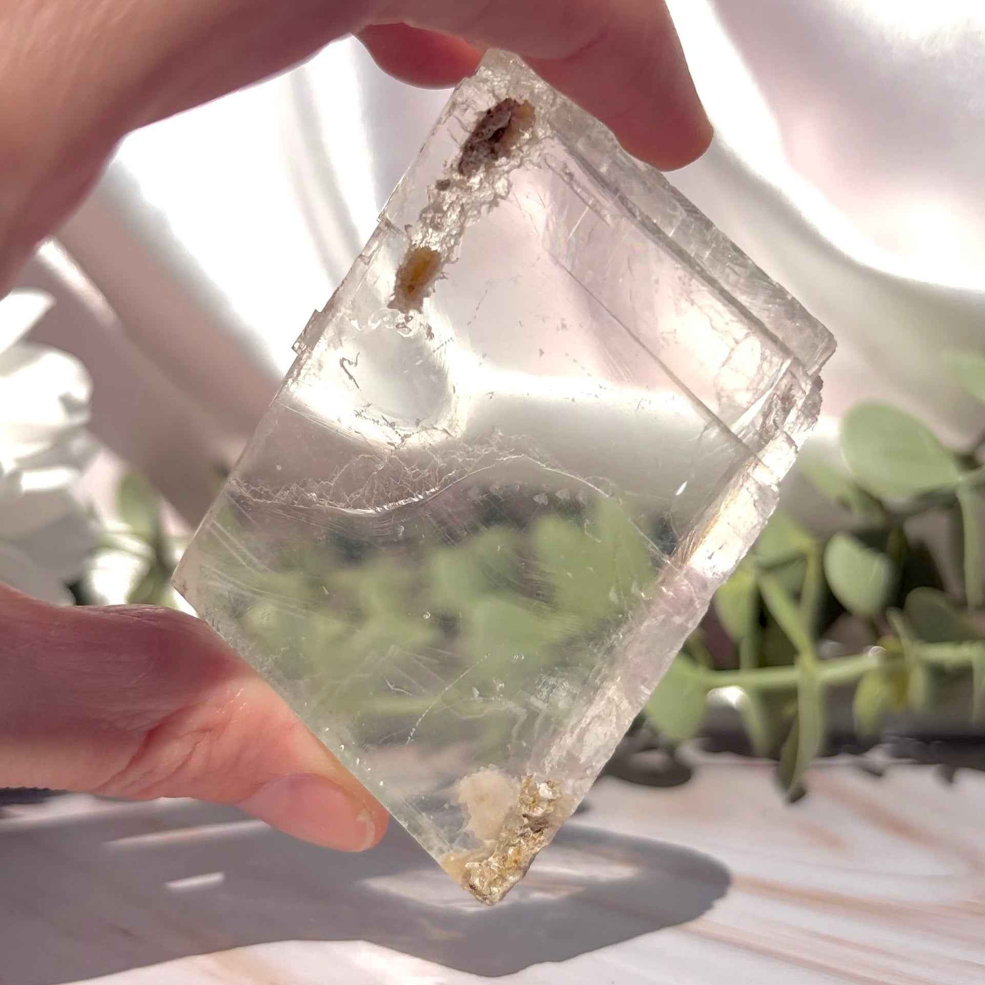Double Vision Optical Calcite