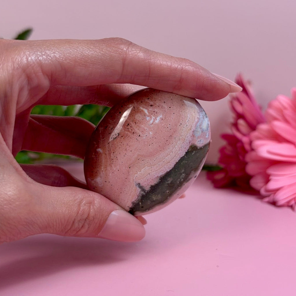 Sea Jasper Palm Stone | O