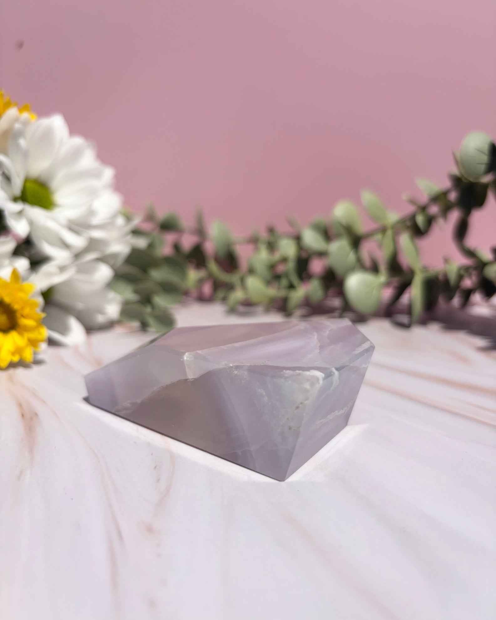 Lavender & Sage Fluorite Freeforms