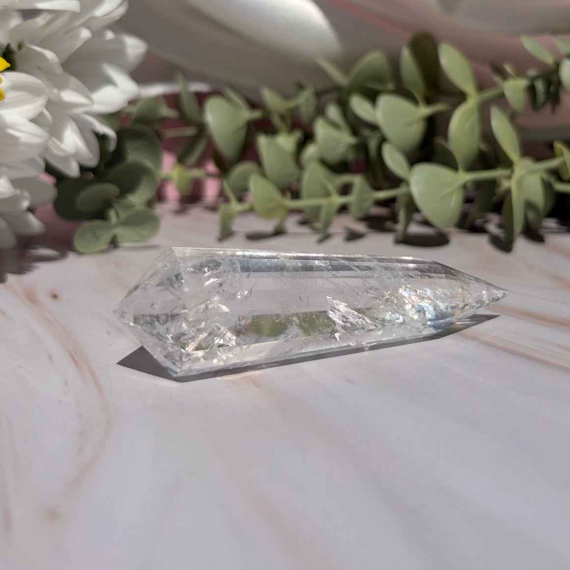 Clear Quartz Rainbow Vogels