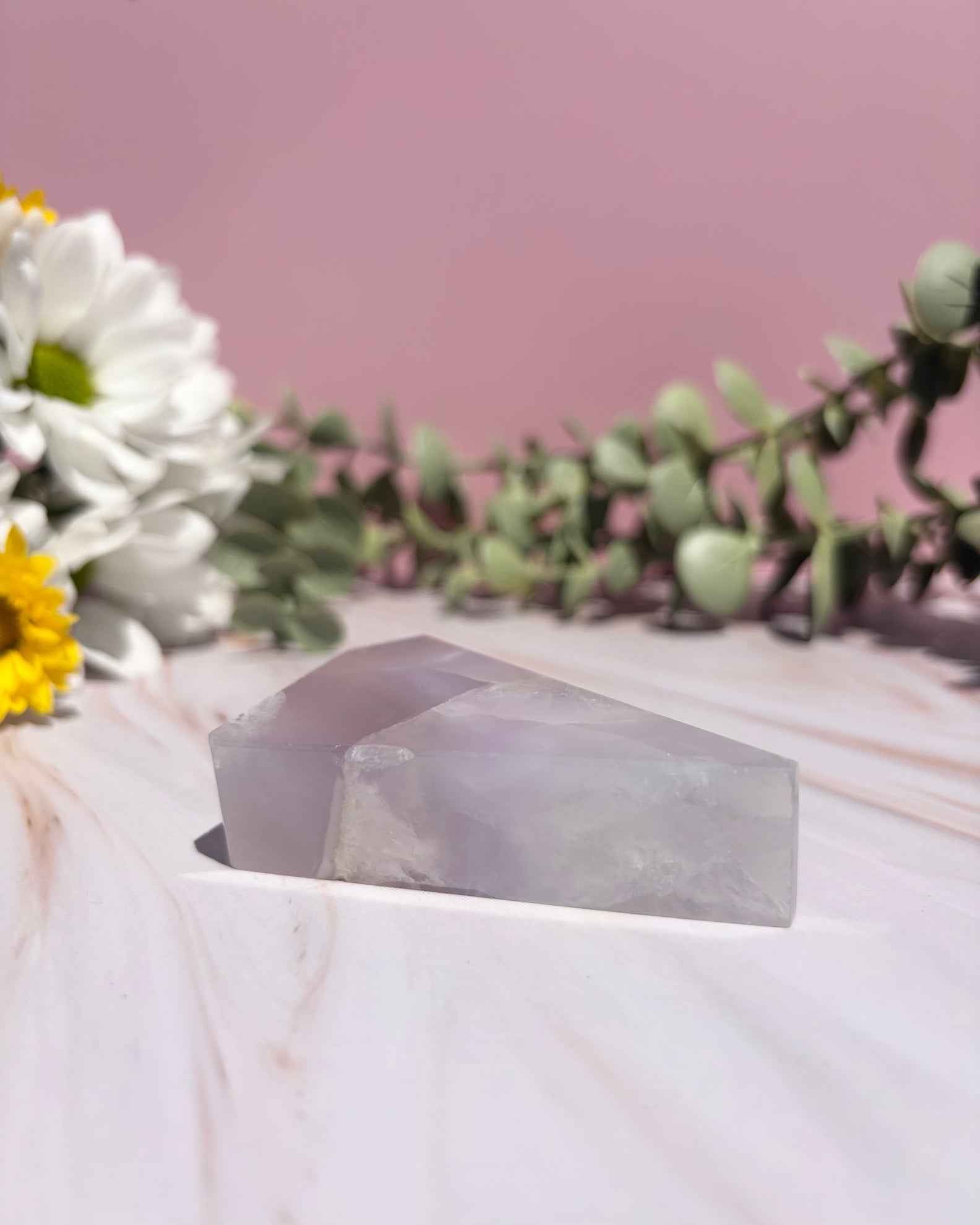Lavender & Sage Fluorite Freeforms