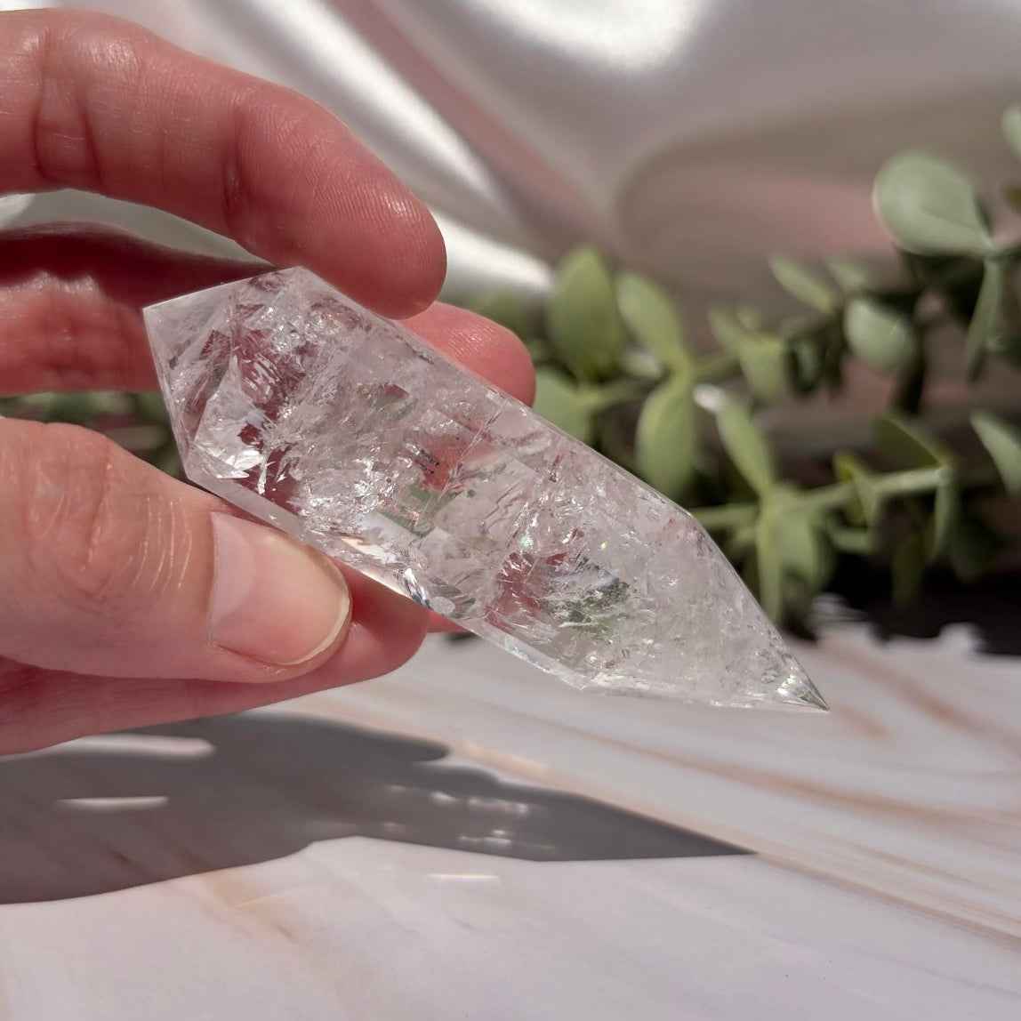 Clear Quartz Rainbow Vogels