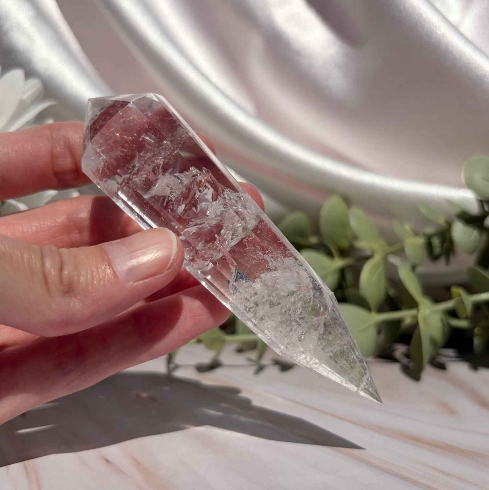 Clear Quartz Rainbow Vogels