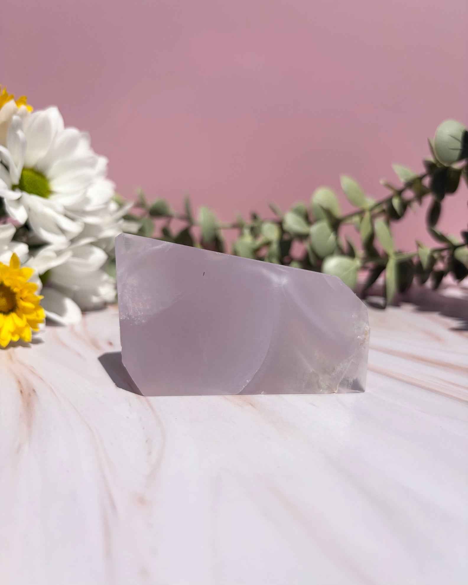 Lavender & Sage Fluorite Freeforms