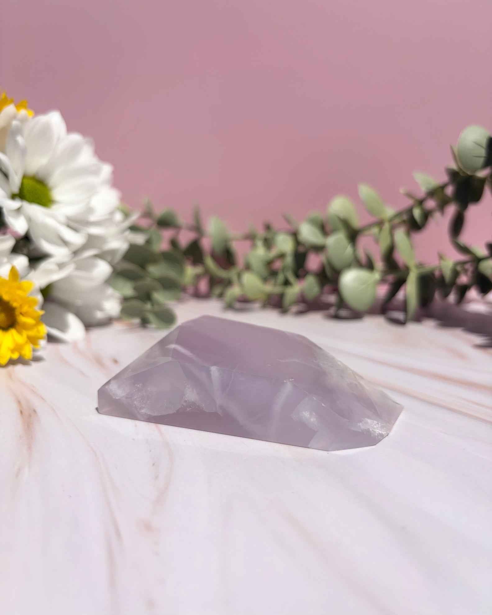 Lavender & Sage Fluorite Freeforms