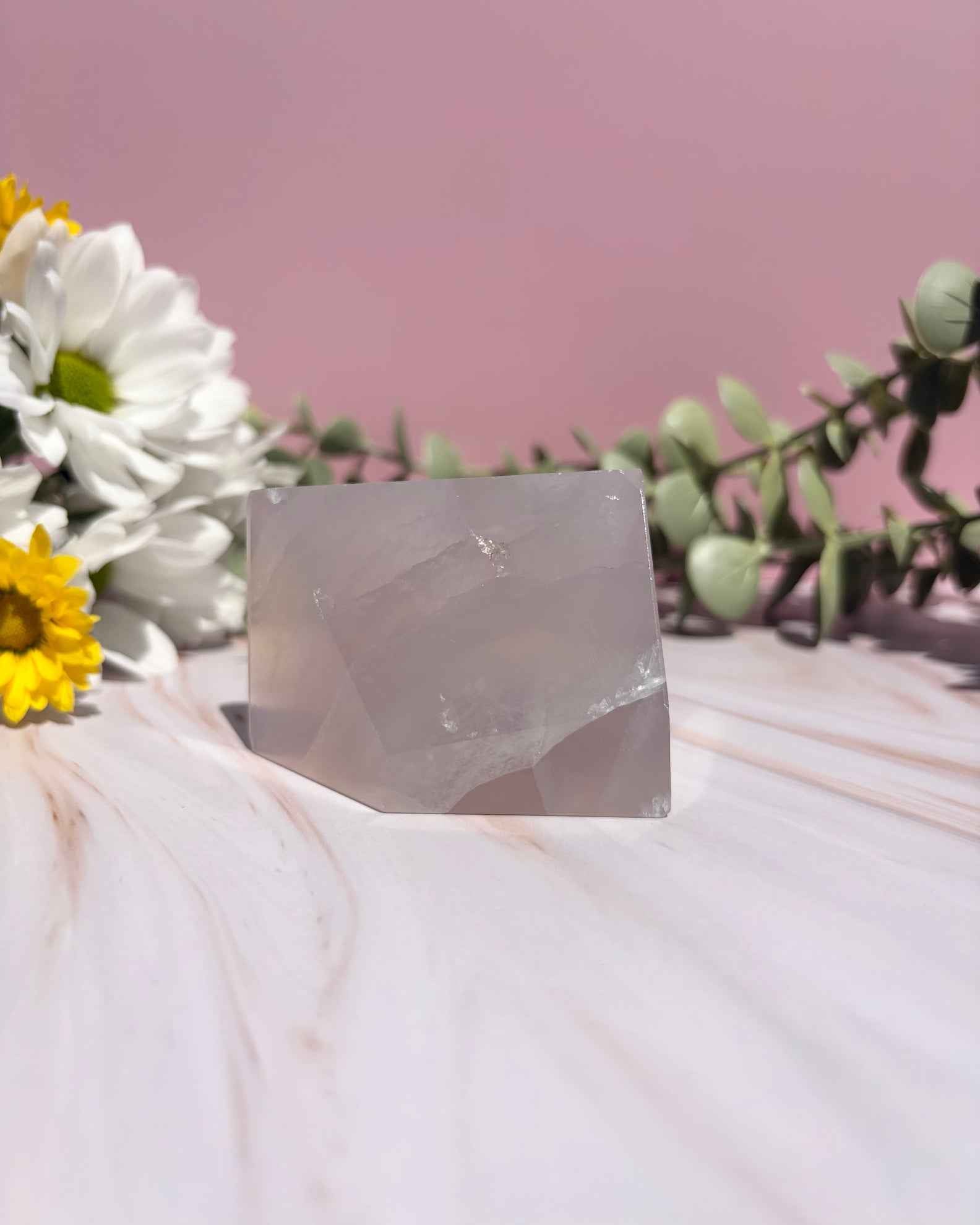 Lavender & Sage Fluorite Freeforms